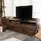 Baxton Studio Lena Mid-Century Walnut Brown Finished 2-Drawer Wood TV Stand 157-9779 - alternate 7